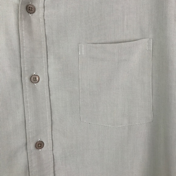 TED BAKER LONDON Sz 2 or S Khaki Button Down Shirt - Picture 4 of 8