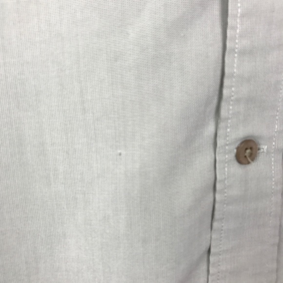 TED BAKER LONDON Sz 2 or S Khaki Button Down Shirt - Picture 7 of 8