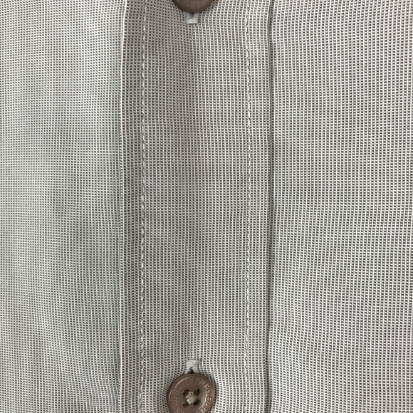 TED BAKER LONDON Sz 2 or S Khaki Button Down Shirt - Picture 5 of 8