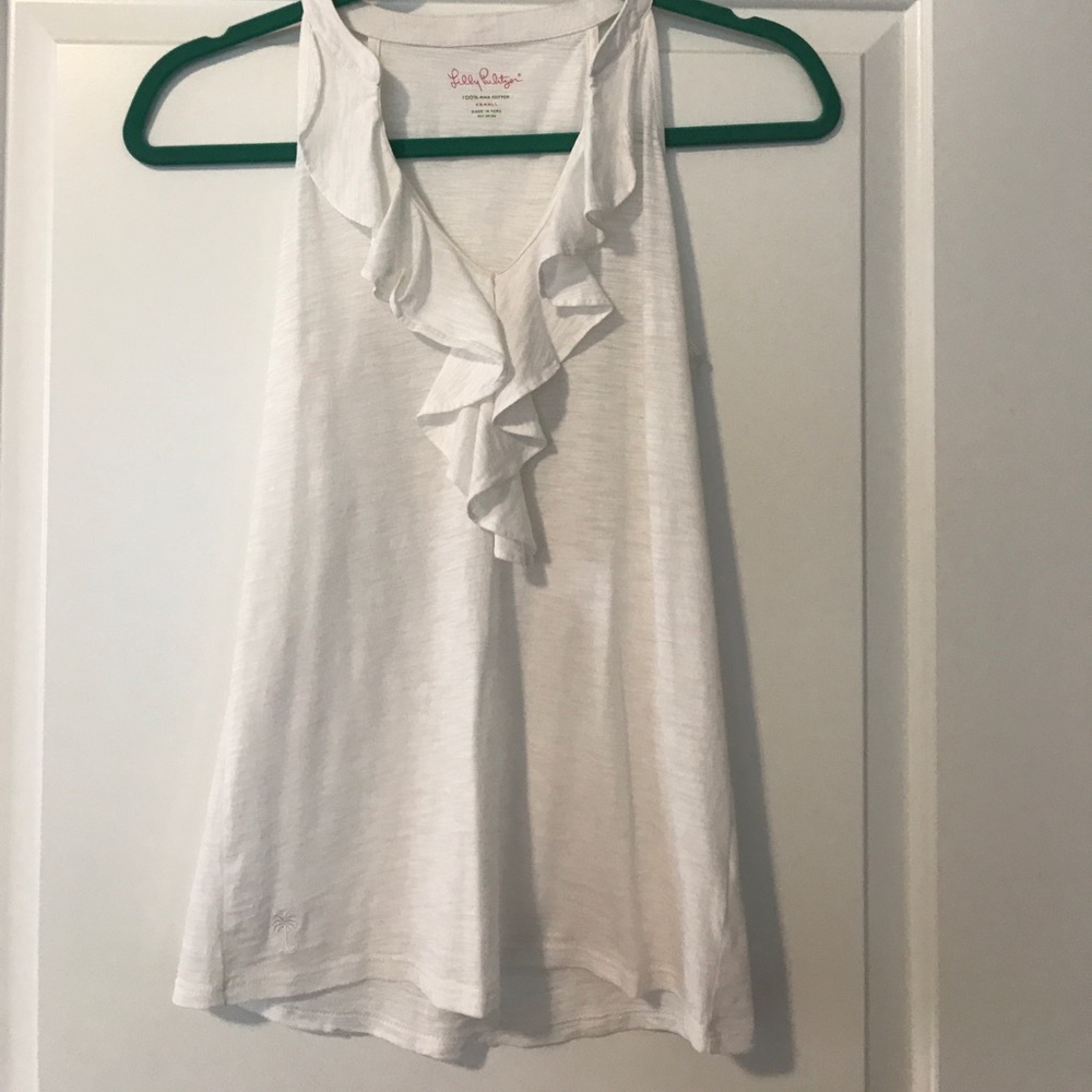 Lilly Pulitzer Ruffle Tank