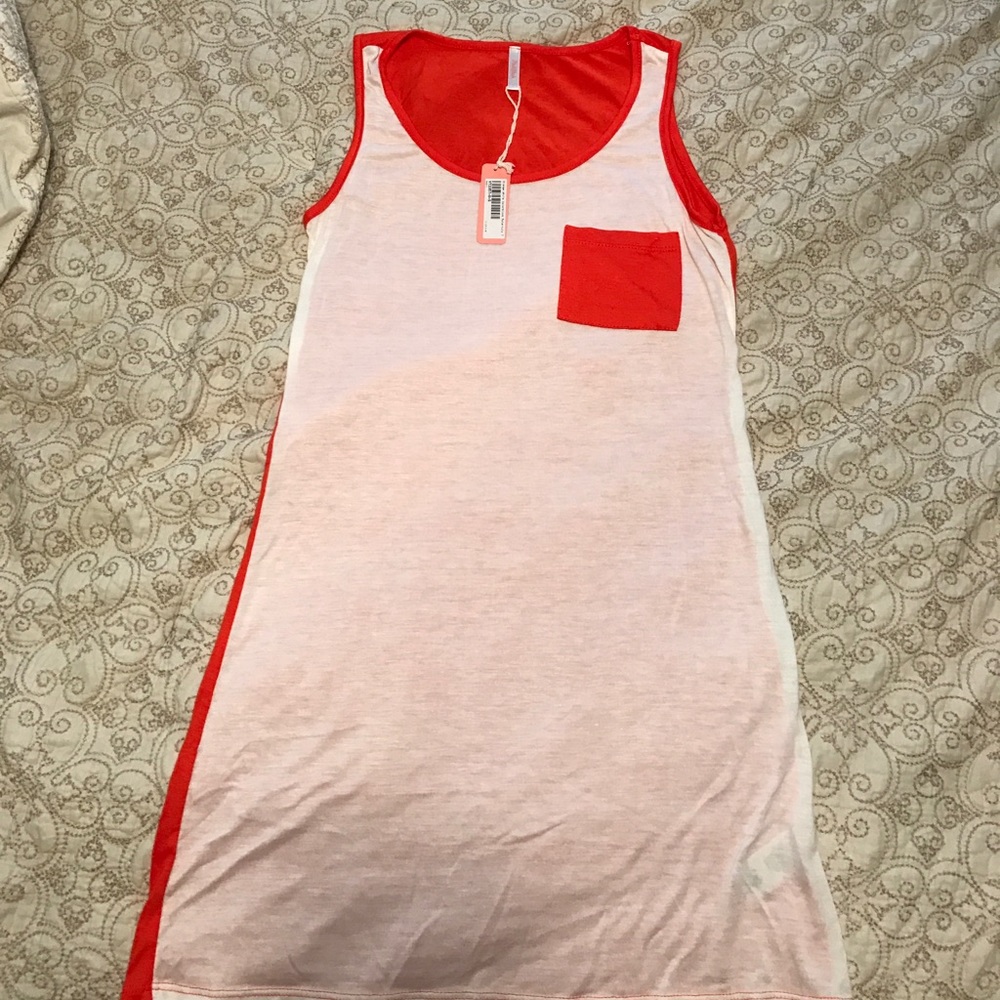 Color block tunic