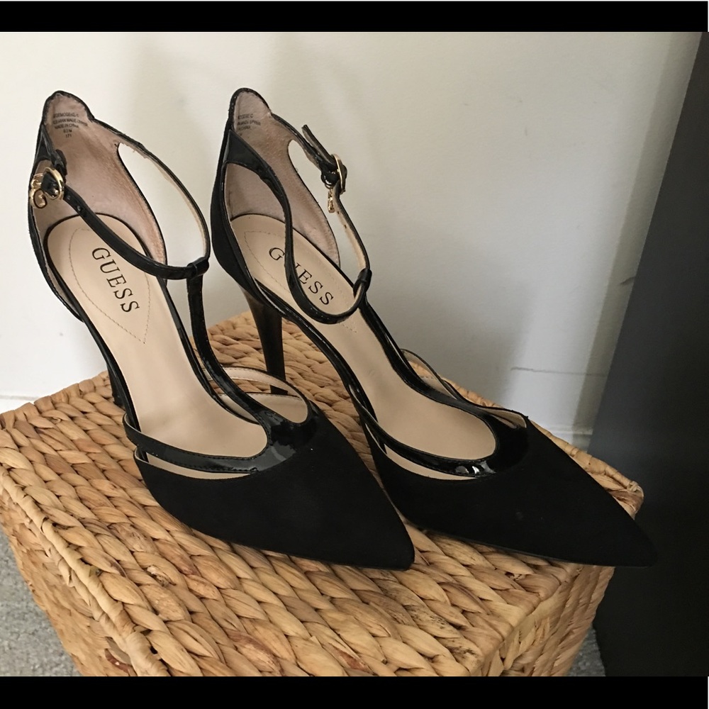 Black Guess heels