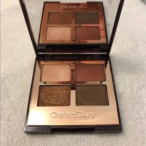 Charlotte Tilbury Dolce Vita Palette swatched only