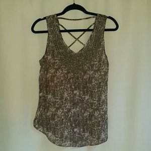 Maurices beaded tank top - EUC