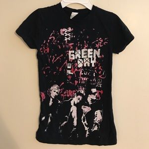 Green Day t shirt Sz Small awesome condition