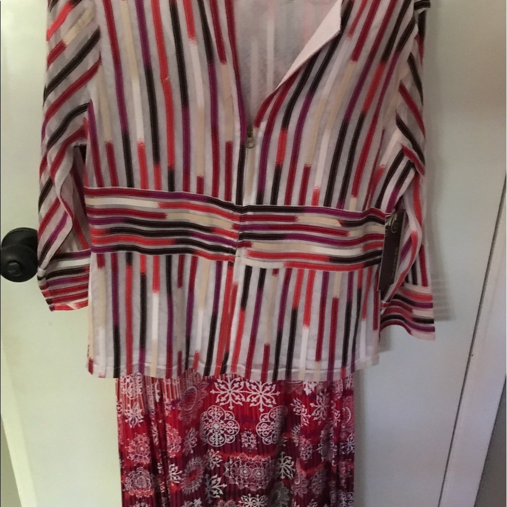 Women's skirt and top