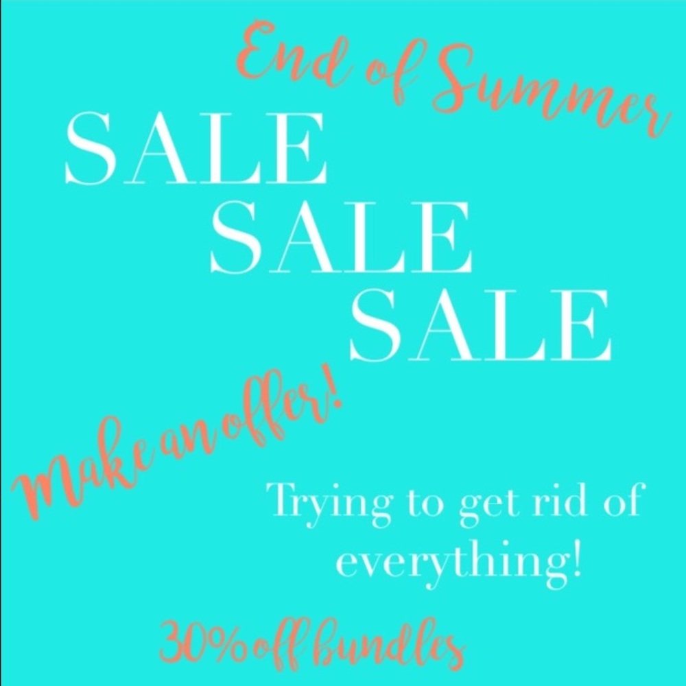 End of Summer Sale!!