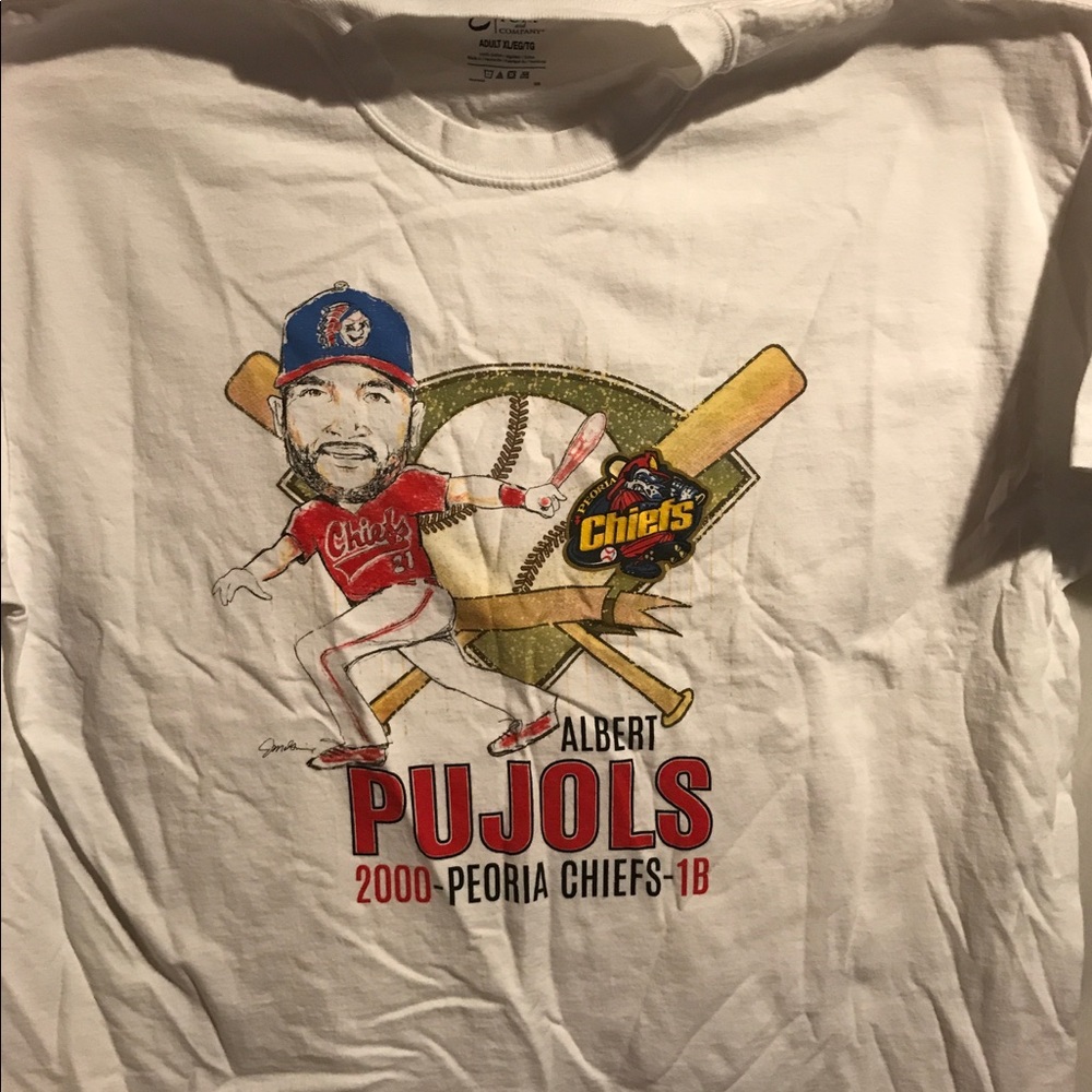 Albert Pujols Peoria Chiefs t shirt