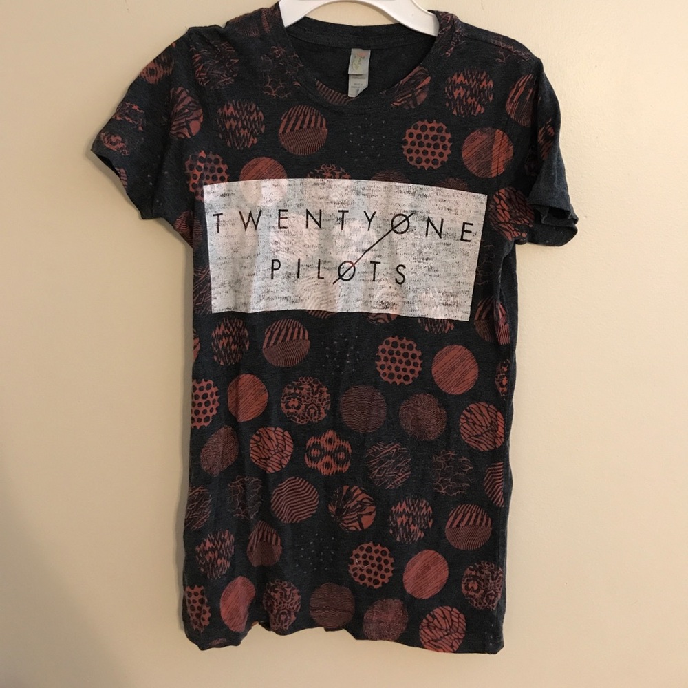 Twentyone pilots tshirt size small hot topic euc