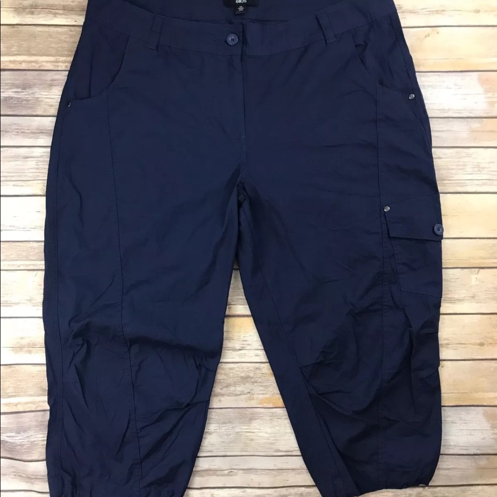 Ellos 18 lightweight Capri navy blue