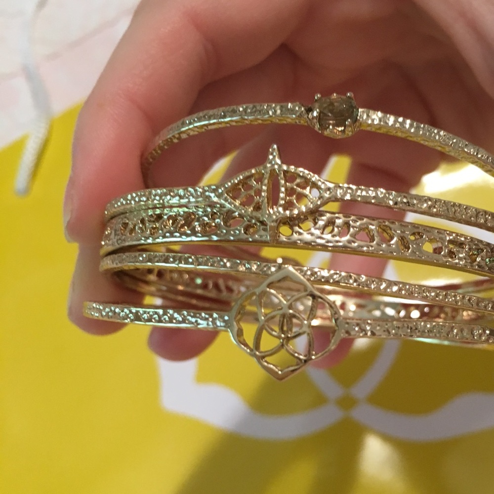 Kendra Scott Jordana Bangles Set of 5