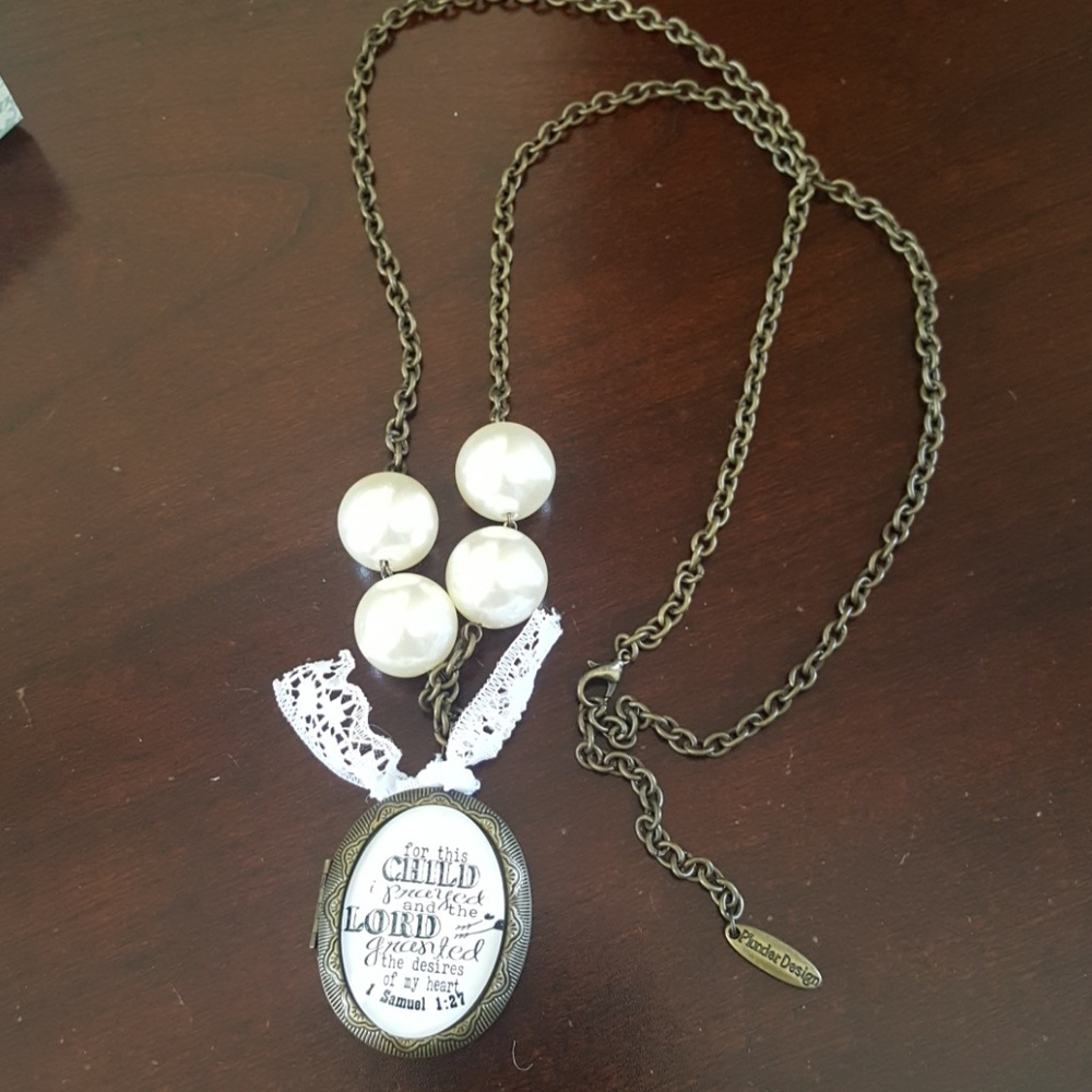 Plunder Design Donna Locket Necklace