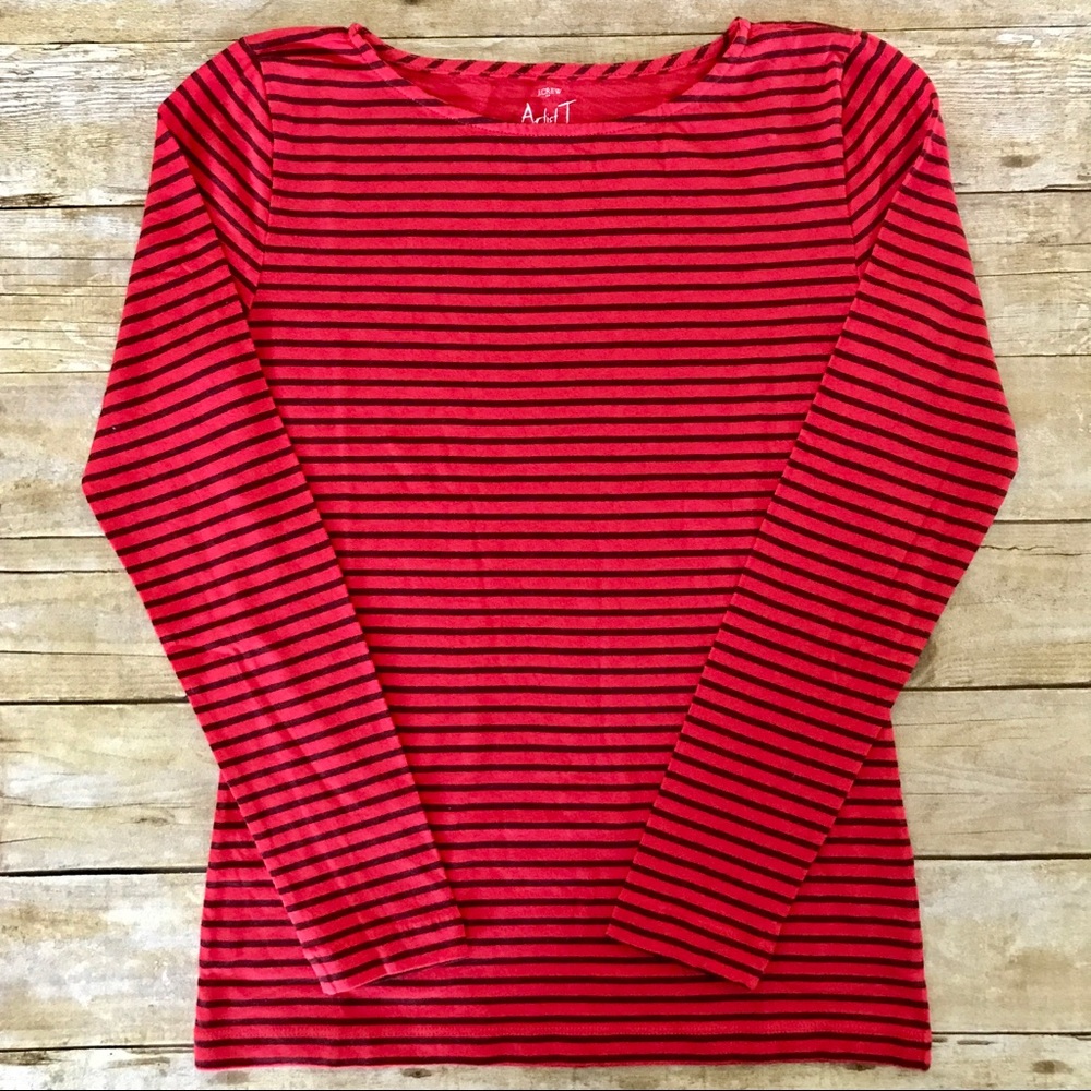 NWT J. Crew Factory Striped Artist T Sz Small