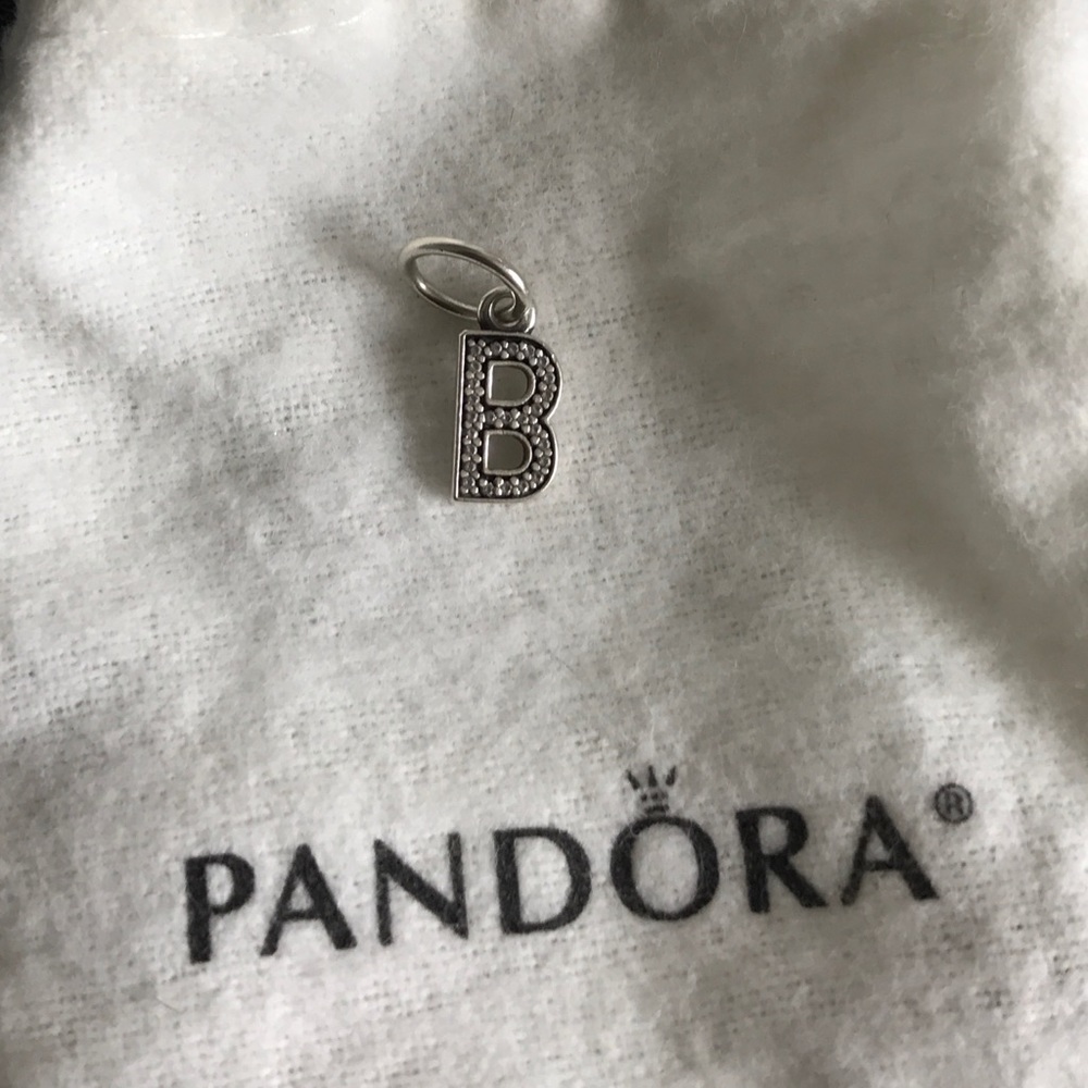Authentic pandora letter B charm