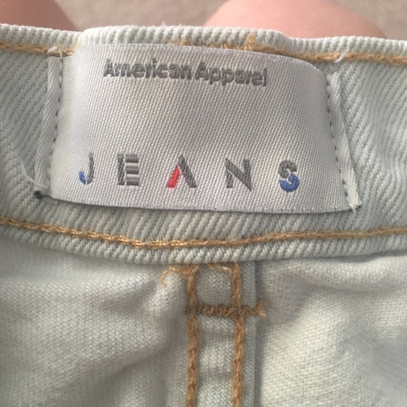 American Apparel High Waisted Shorts - Picture 2 of 5