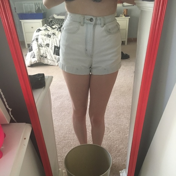 American Apparel High Waisted Shorts - Picture 5 of 5