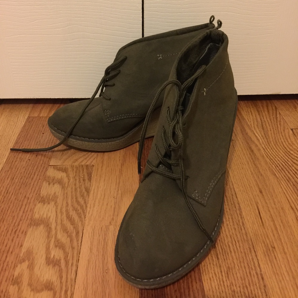 Wedge Booties
