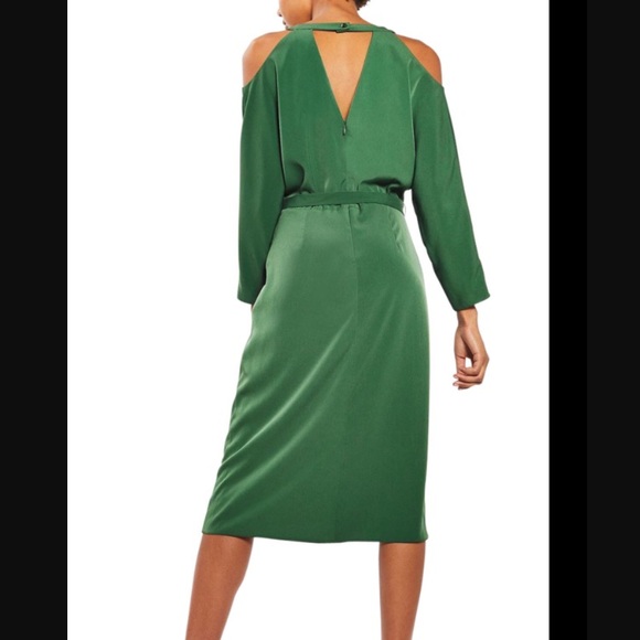 🎉HP-8/6🎉NWT Topshop Midi Dress, US 6 - Picture 2 of 5