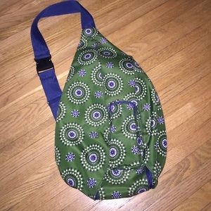 Initials.com crossbody backpack..