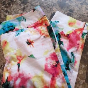 Multicolor Capris