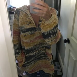 Free People hooded sweater
