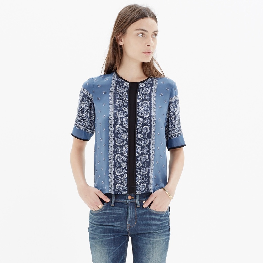 ISO!!! Madewell silk top