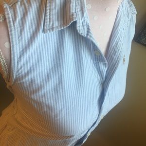 Polo Ralf-Lauren collar top