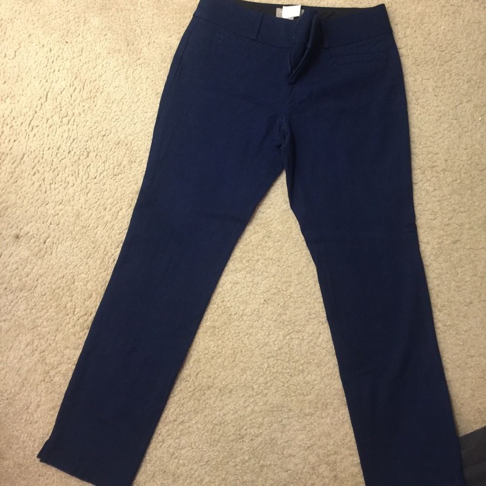 Navy banana republic dress pants
