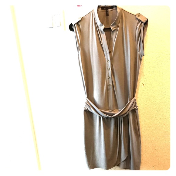BCBGMaxAzria Dresses & Skirts - BCBGMAXAZRIA grey dress