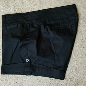 Black 4inch inseam shorts
