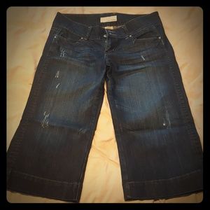 Maurices wide-leg Capris, size 9/10