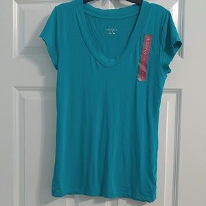 NWT Merona Teal Tee Shirt