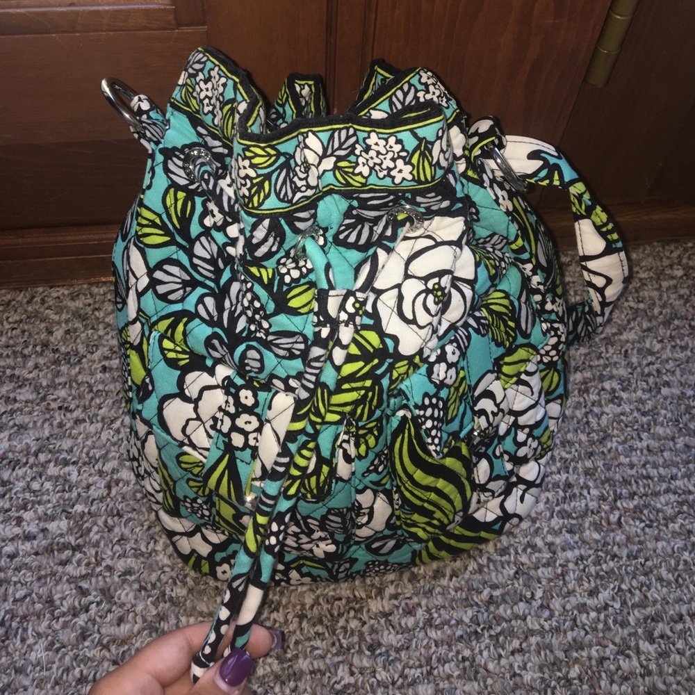 Vera Bradley cinched over the shoulder bag!