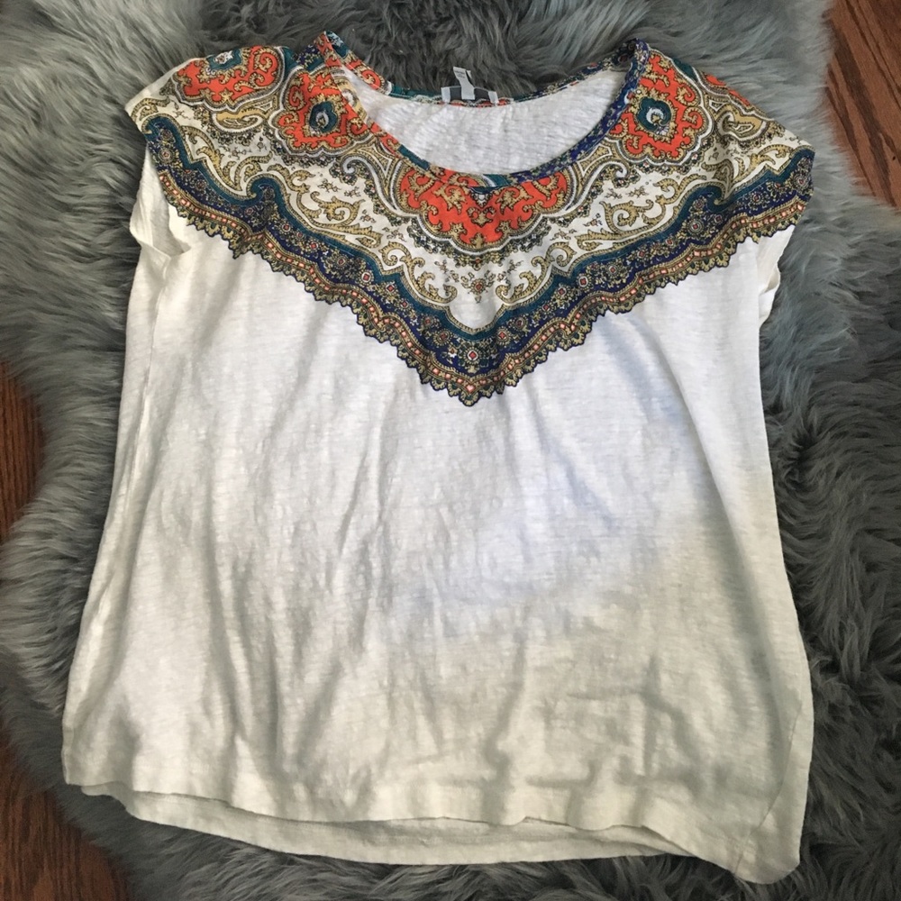 Joie cap sleeve top