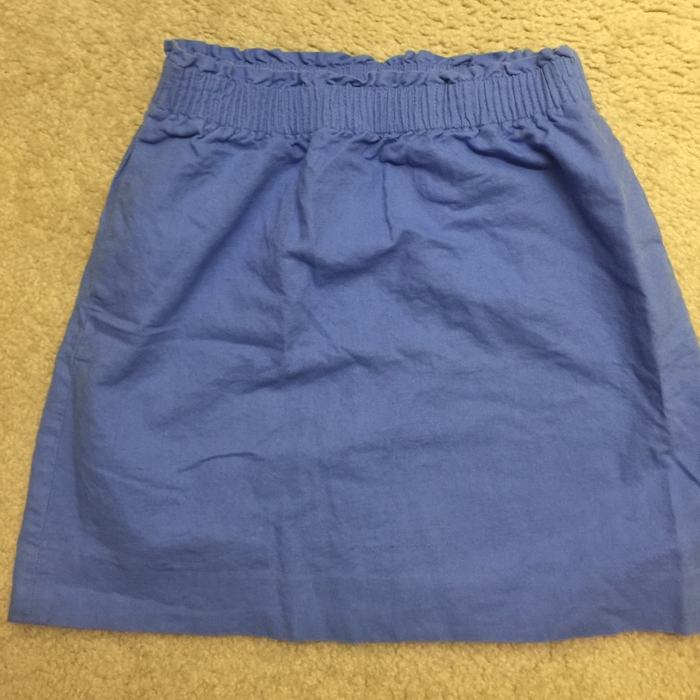 J.crew elastic waistband skirt