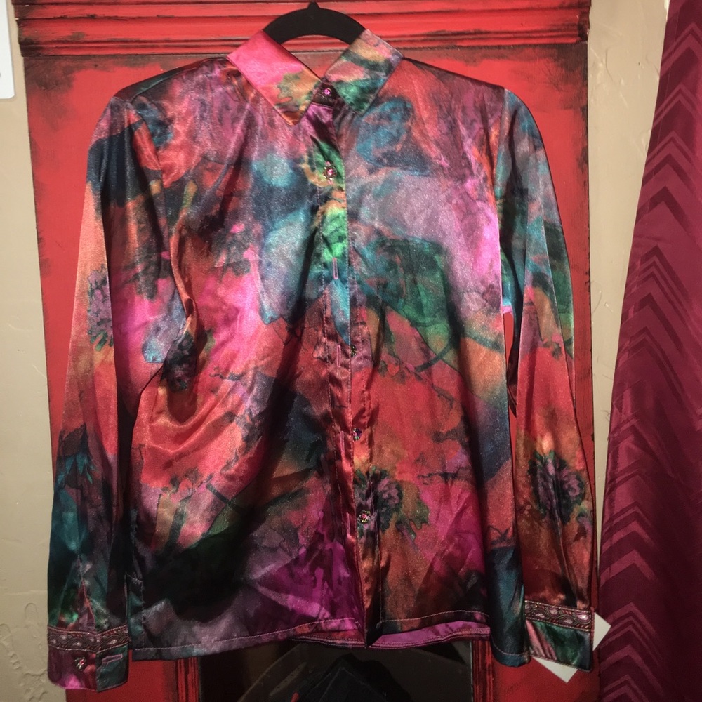 Gorgeous Sea Suns size petite small top NWT