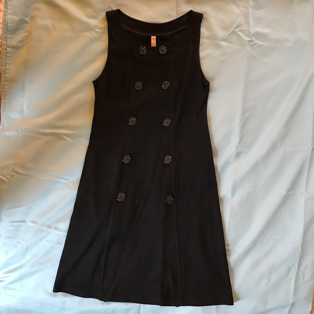 Black bailey 44 button dress