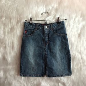Guess Jean Denim Skirt