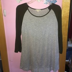 LOWEST PRICE Relaxed 3/4 sleeve Baseball Tee