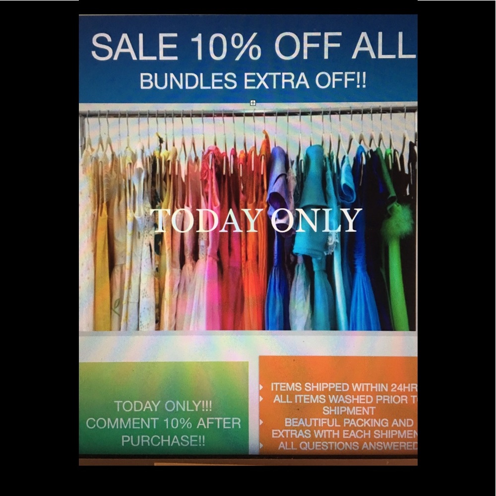 *NOT TODAY*  10% OFF EVERYTHING UNTIL 12am