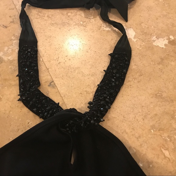 Ann Taylor Beaded Halter Top - Picture 2 of 2