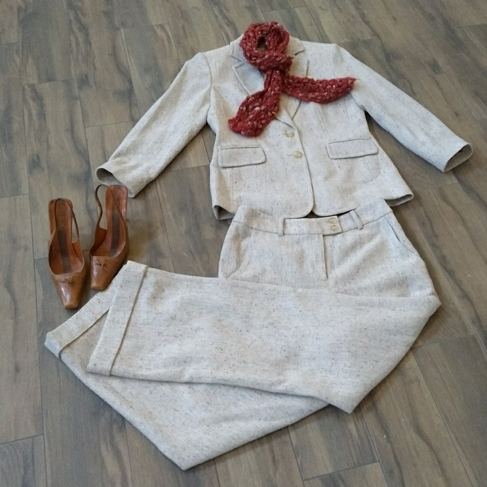 Jones New York Tweed Suit