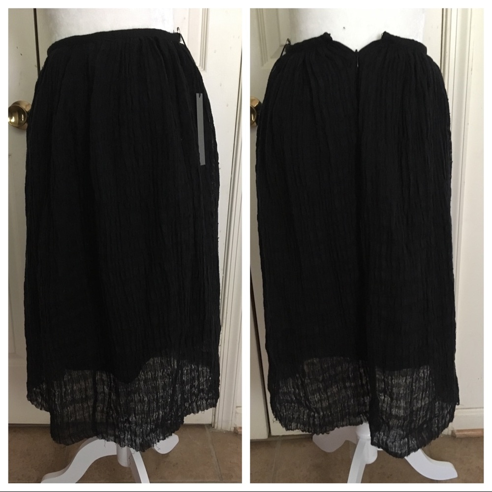 ✖️SOLD✖️Ovate Yuli Linen Full Skirt - Picture 3 of 5