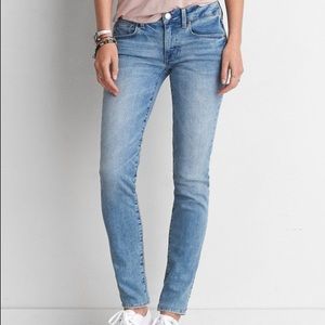 AE Slightly Acid Wash Skinny Jeans