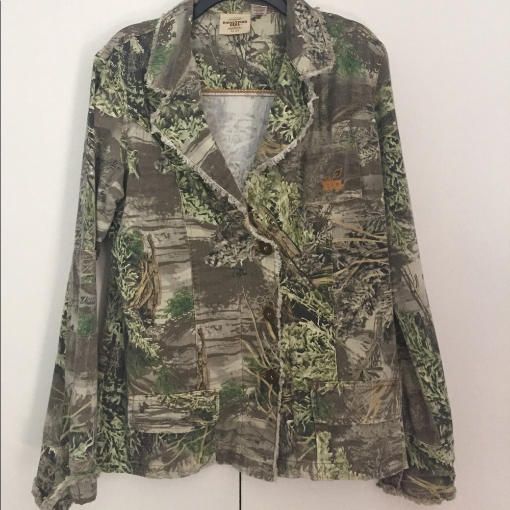 REALTREE GIRL CAMO JACKET!