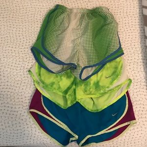 3 pack small Nike running shorts!