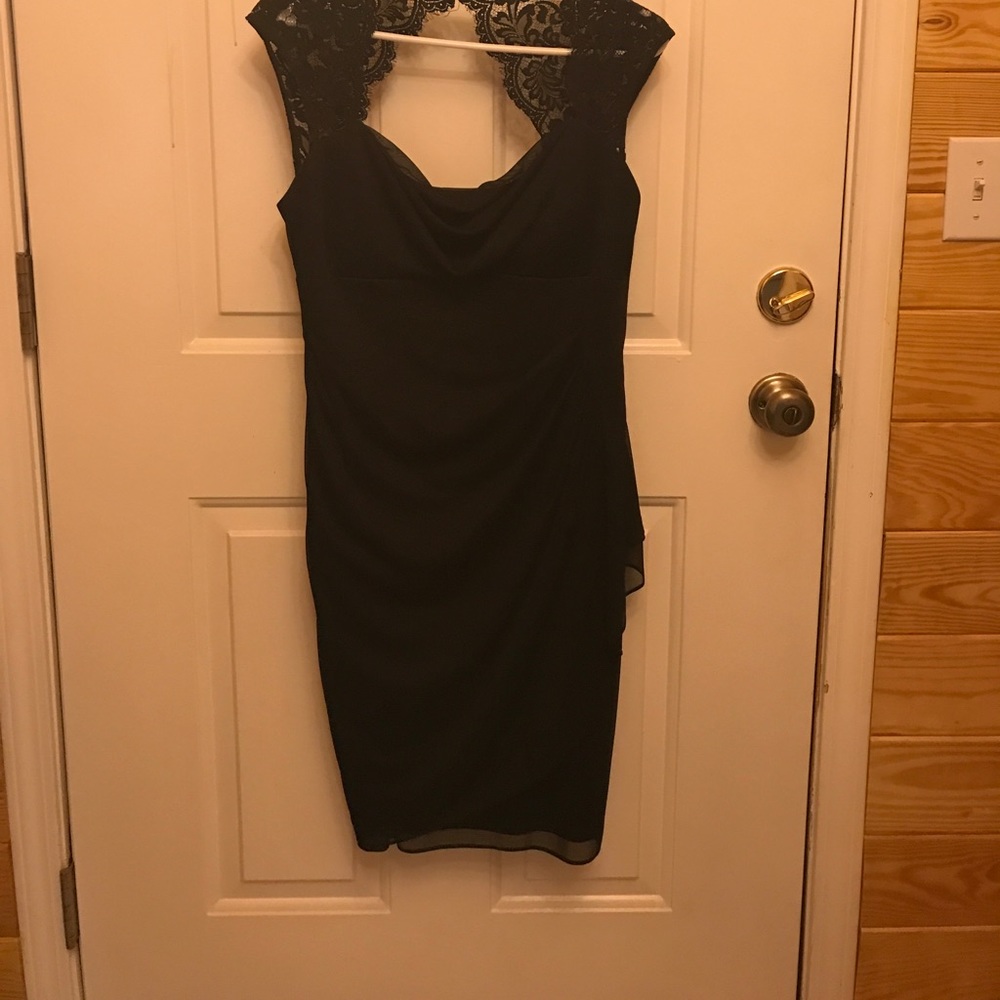 Semi formal black dress