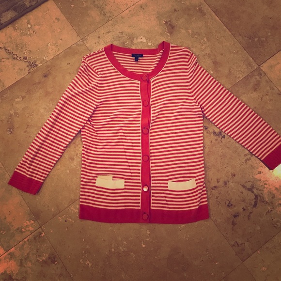 Talbots striped cardigan - Picture 1 of 1