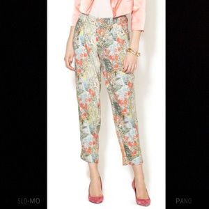 Alice + Olivia Arthur Silk Pant