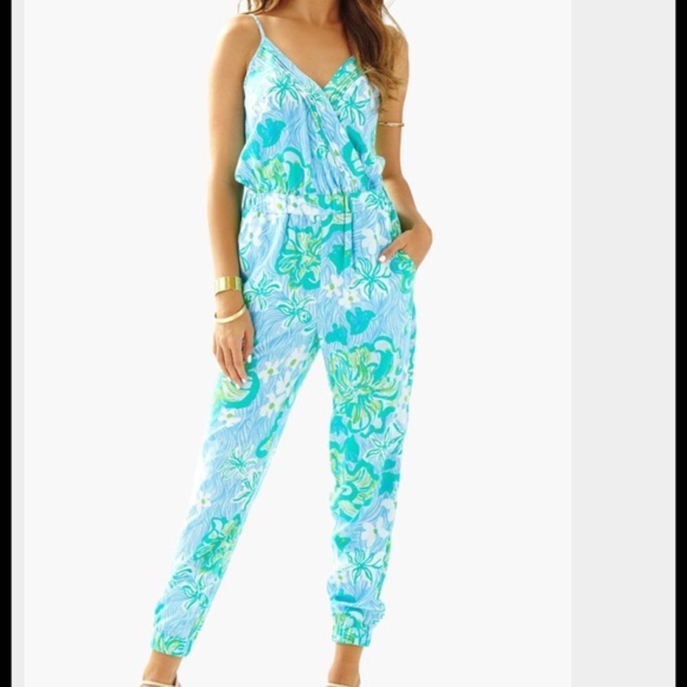 Lilly Pulitzer Melba Jumpsuit Size S NWT